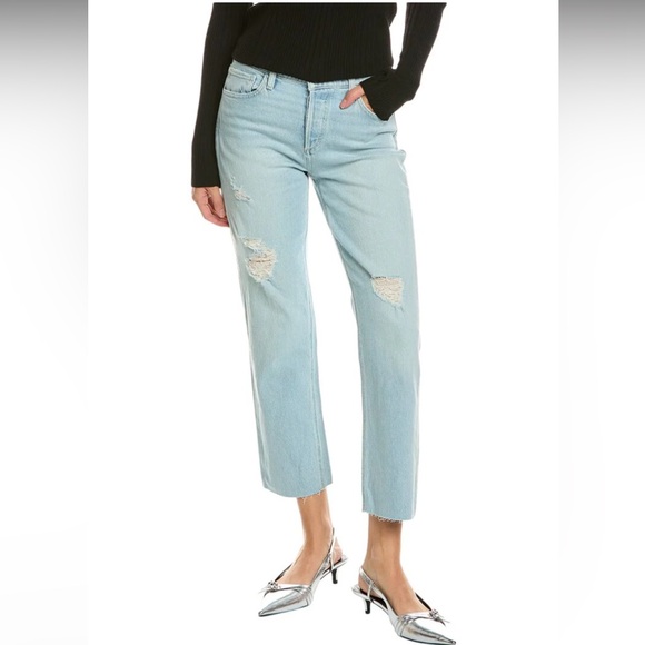 JOE'S Jeans NWT The Scout Think Twice Destruct Crop Jean - Picture 1 of 6